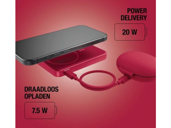 Fresh 'n Rebel Magnetische Powerbank 5000 mAh – foto 2 – kavel bij XL Auctions