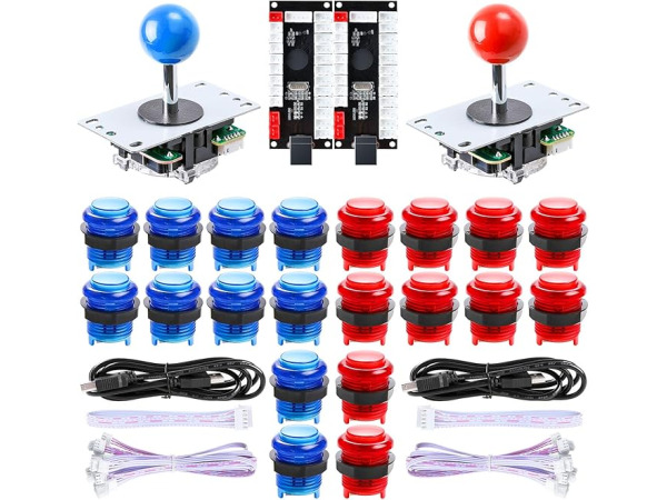 Hikig Arcade Classic Kit DIY USB LED Encoder voor PC Console – kavel bij XL Auctions