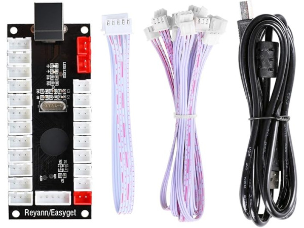 Hikig Arcade Classic Kit DIY USB LED Encoder voor PC Console – foto 7 – kavel bij XL Auctions