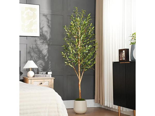 Keeplush Luxe kunstmatige olijfboom (182 cm) – kavel bij XL Auctions