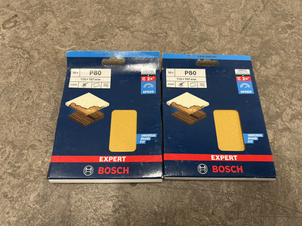 Bosch schuurblad set 19-delig – foto 2 – kavel bij XL Auctions