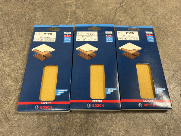 Bosch schuurblad set 19-delig – foto 6 – kavel bij XL Auctions