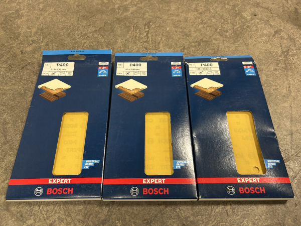 Bosch schuurblad set 19-delig – foto 8 – kavel bij XL Auctions