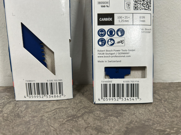 Bosch Expert reciprozaagblad diverse set 8-delig – foto 11 – kavel bij XL Auctions