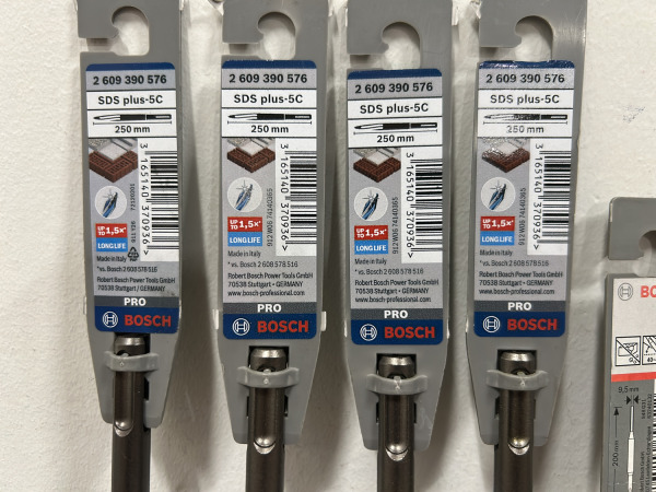 Bosch beitels set 6-delig – foto 2 – kavel bij XL Auctions