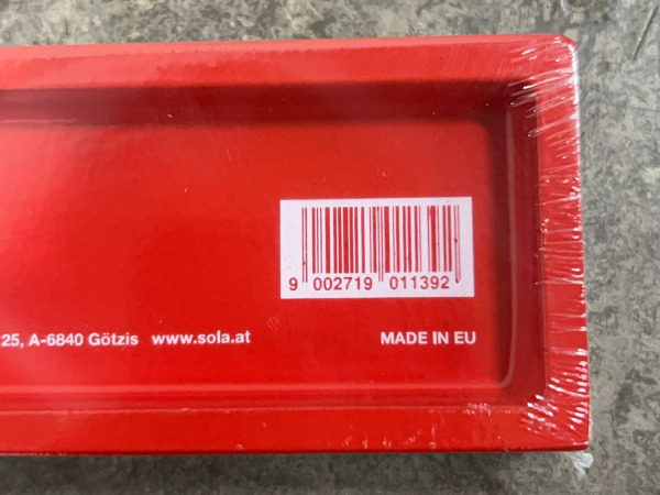 2x Sola waterpas MR 40cm – foto 6 – kavel bij XL Auctions