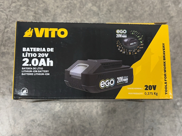 2x Vito accu 20V 2.0Ah EGO – foto 2 – kavel bij XL Auctions