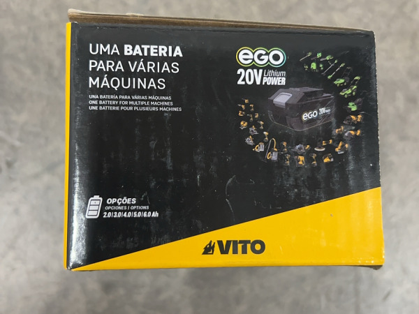 2x Vito accu 20V 2.0Ah EGO – foto 3 – kavel bij XL Auctions