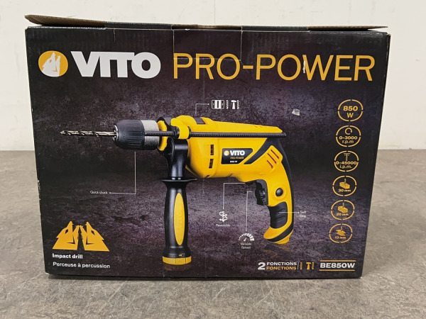 Vito klopboormachine 850W Pro-Power – foto 2 – kavel bij XL Auctions