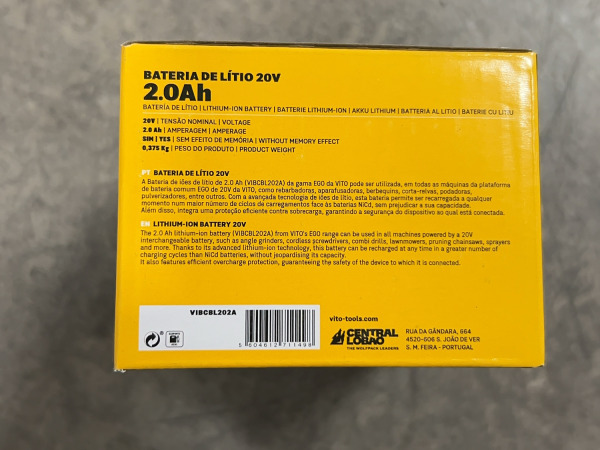 2x Vito accu 20V 2.0Ah EGO – foto 4 – kavel bij XL Auctions