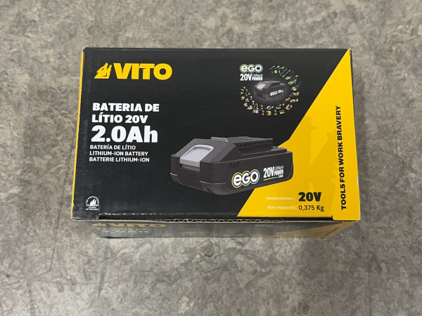 2x Vito accu 20V 2.0Ah EGO – foto 6 – kavel bij XL Auctions