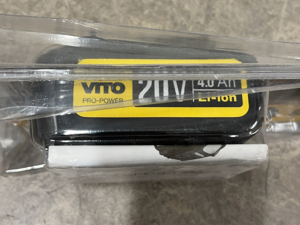 2x Vito accu 20V 4.0Ah Pro-Power – foto 3 – kavel bij XL Auctions
