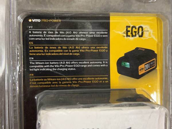 2x Vito accu 20V 4.0Ah Pro-Power – foto 4 – kavel bij XL Auctions