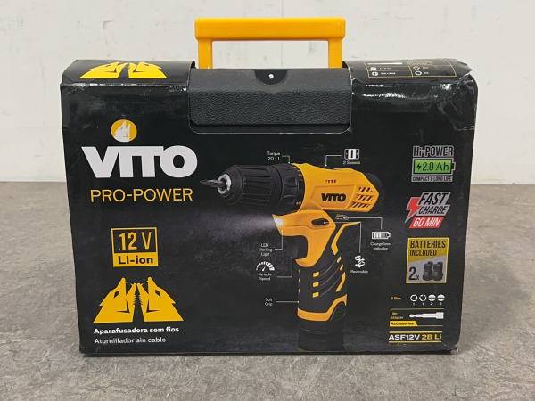 Vito accu schroevendraaier 12V Pro-Power – foto 2 – kavel bij XL Auctions