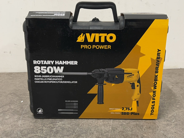 Vito hamerboor 850W SDS-Plus Pro-Power – foto 2 – kavel bij XL Auctions