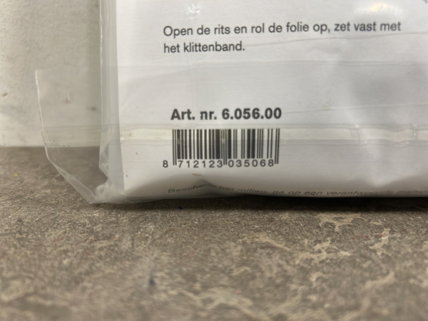 5x Super Prof afsluitfolie met rits 2500x1100mm StofStop – foto 5 – kavel bij XL Auctions