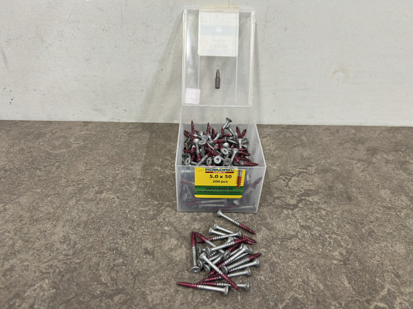 8x Rotadrill unischroeven ø5,0x50mm AR 200-pack – foto 2 – kavel bij XL Auctions