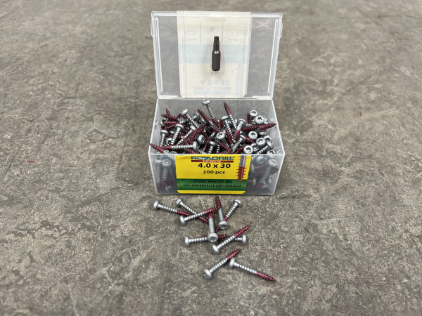 8x Rotadrill unischroeven ø4,0x30mm AR 200-pack – foto 2 – kavel bij XL Auctions