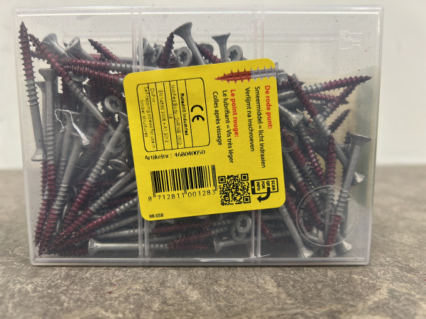8x Rotadrill universeelschroeven ø4,0x50mm AR 200-pack – foto 6 – kavel bij XL Auctions