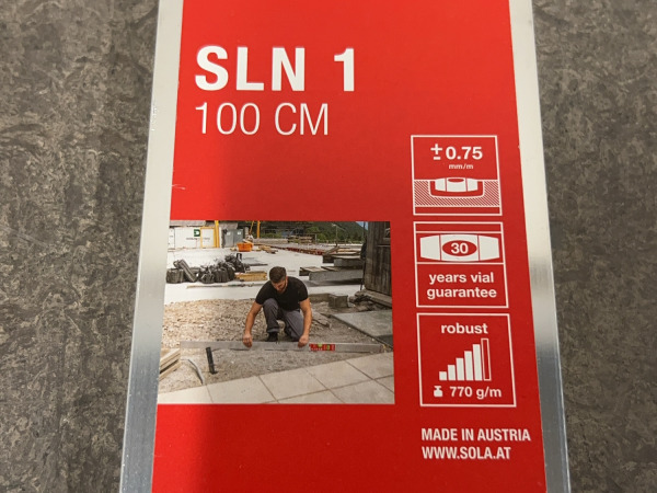 3x Sola strijklat met libel 100cm SLN1 – foto 4 – kavel bij XL Auctions