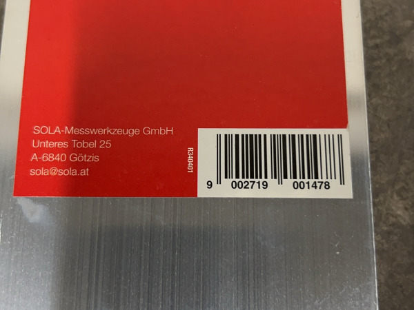 3x Sola strijklat met libel 100cm SLN1 – foto 6 – kavel bij XL Auctions