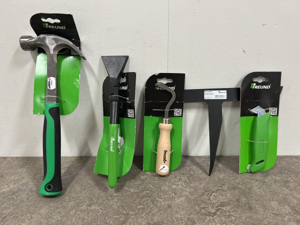 Freund handgereedschap set 5-delig