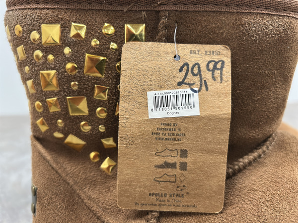 Appolo gevoerde laarsjes maat 40 set 3-delig – foto 14 – kavel bij XL Auctions