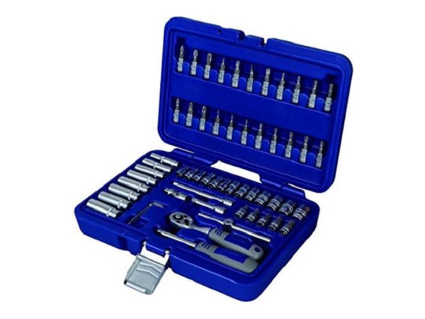 Michelin dopsleutel en bit-set 57-delig MSS-57-1/4