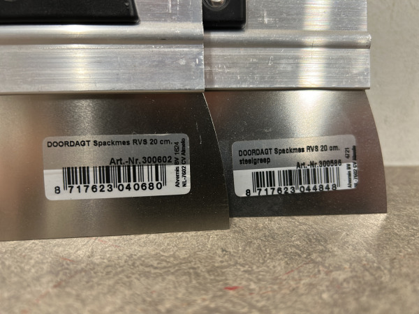 Doordagt spackmessen rvs softgrip set 6-delig – foto 7 – kavel bij XL Auctions