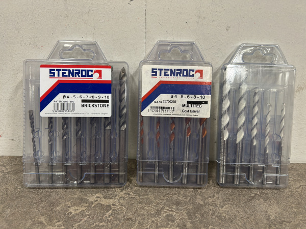 Stenroc boor set 4-delig – foto 5 – kavel bij XL Auctions