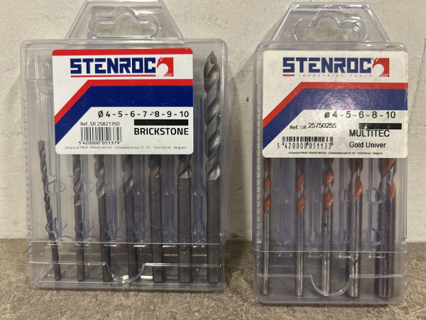 Stenroc boor set 4-delig – foto 6 – kavel bij XL Auctions