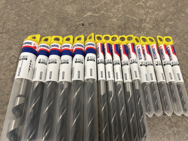 Stenroc houtboor set 20-delig – foto 3 – kavel bij XL Auctions