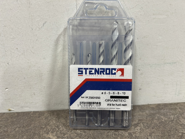 Stenroc boor set 4-delig – foto 8 – kavel bij XL Auctions