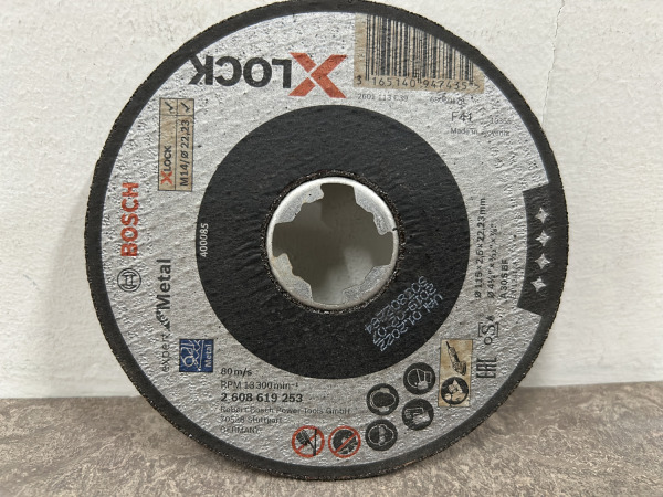 Bosch partij doorslijpschijven voor metaal X-LOCK – foto 3 – kavel bij XL Auctions