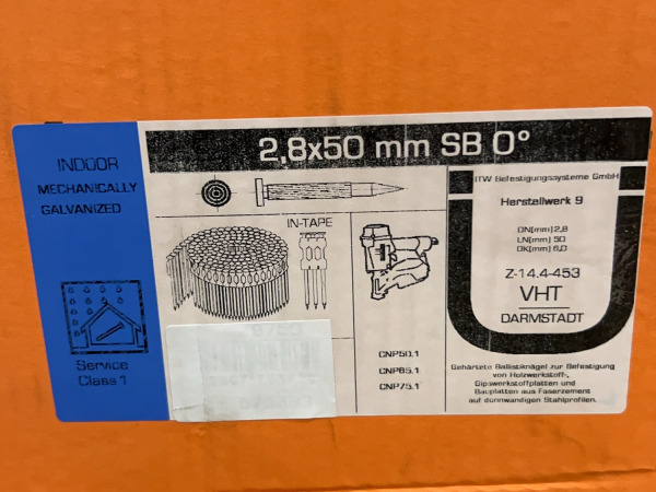 Paslode brads op rol 2,8x50mm – foto 4 – kavel bij XL Auctions