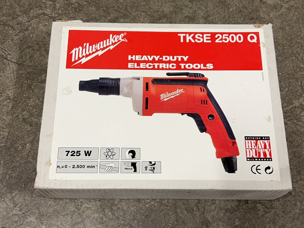 Milwaukee schroefmachine 725W TKSE 2500 Q – foto 7 – kavel bij XL Auctions