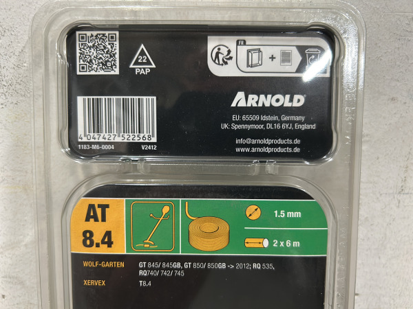 5x Arnold trimmerspoel AT 8.4 – foto 4 – kavel bij XL Auctions