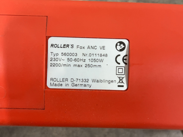 Roller's reciprozaag Fox ANC VE 1050W 230V – foto 6 – kavel bij XL Auctions