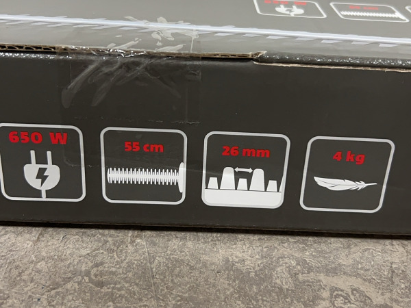 Wolf-Garten heggenschaar 55cm 650W – foto 4 – kavel bij XL Auctions