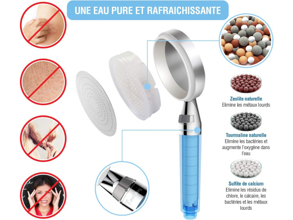 2x Douche-kop met filters – foto 3 – kavel bij XL Auctions