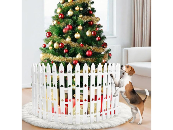 Set van 24 kerstboomhekjes 60cmhoog – foto 4 – kavel bij XL Auctions