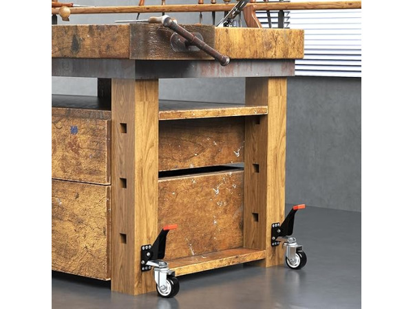 Workbench casters Kit 400kg – foto 2 – kavel bij XL Auctions