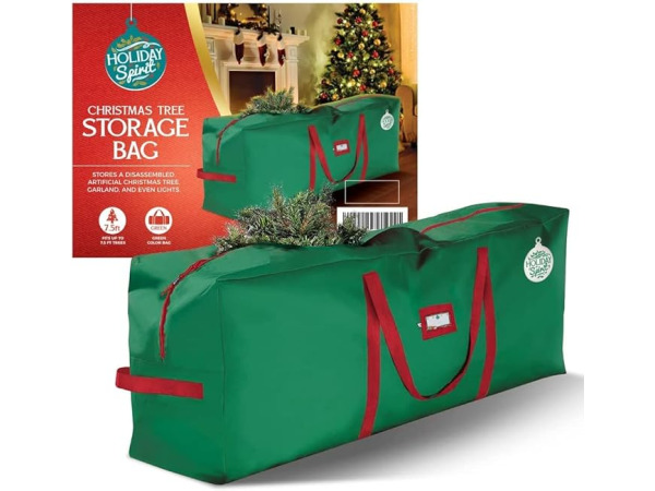 Pack v 2 HOLIDAY SPIRIT Christmas Tree Opbergtas (Groen) – kavel bij XL Auctions