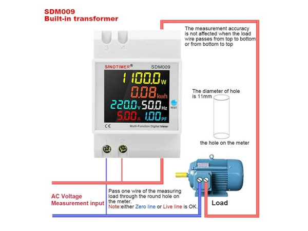 2x Sinotimer Ampèremeter eenfasig – foto 4 – kavel bij XL Auctions