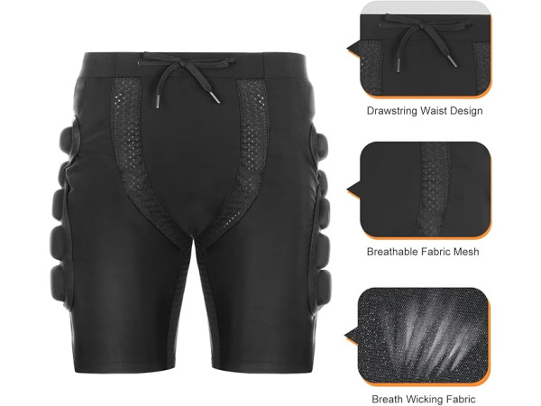 2x Relaxyee Beschermende Gevoerde Shorts (Large) – foto 2 – kavel bij XL Auctions