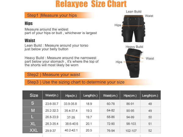 2x Relaxyee Beschermende Gevoerde Shorts (Large) – foto 3 – kavel bij XL Auctions