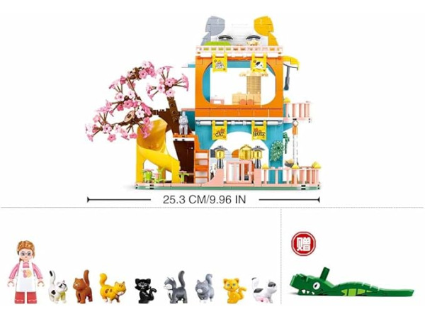 Sluban Girls Dream Kattenhuis – foto 2 – kavel bij XL Auctions