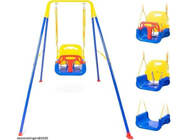 3-in-1 kinderschommelset – kavel bij XL Auctions