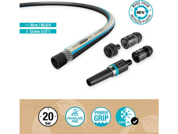 Gardena Ecoline Tuinslang 20 Meter met Accessoires – foto 2 – kavel bij XL Auctions