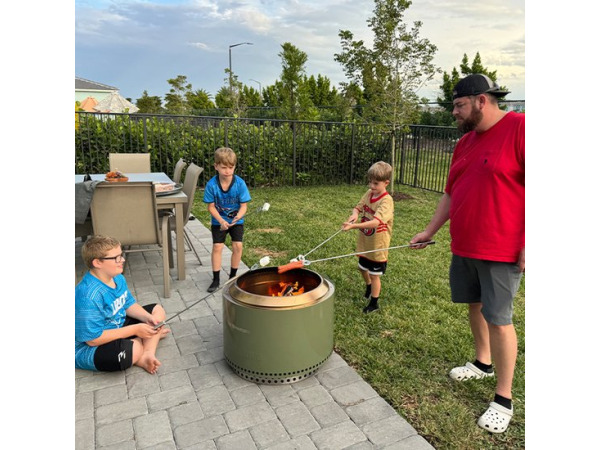 Solo Stove Yukon-Vuurkorf 2.0 - Olijf Groen – foto 5 – kavel bij XL Auctions